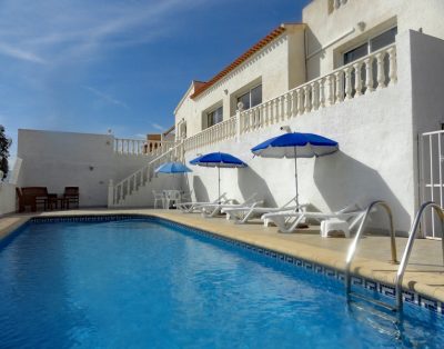 Light & Spacious Detached Villa nr. Mojacar, Costa Almeria with Private Pool, 180-360 Panoramic Sea, Mountain & Valley Views